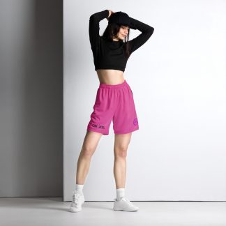 G Bound Republic Pink Unisex Mesh Shorts