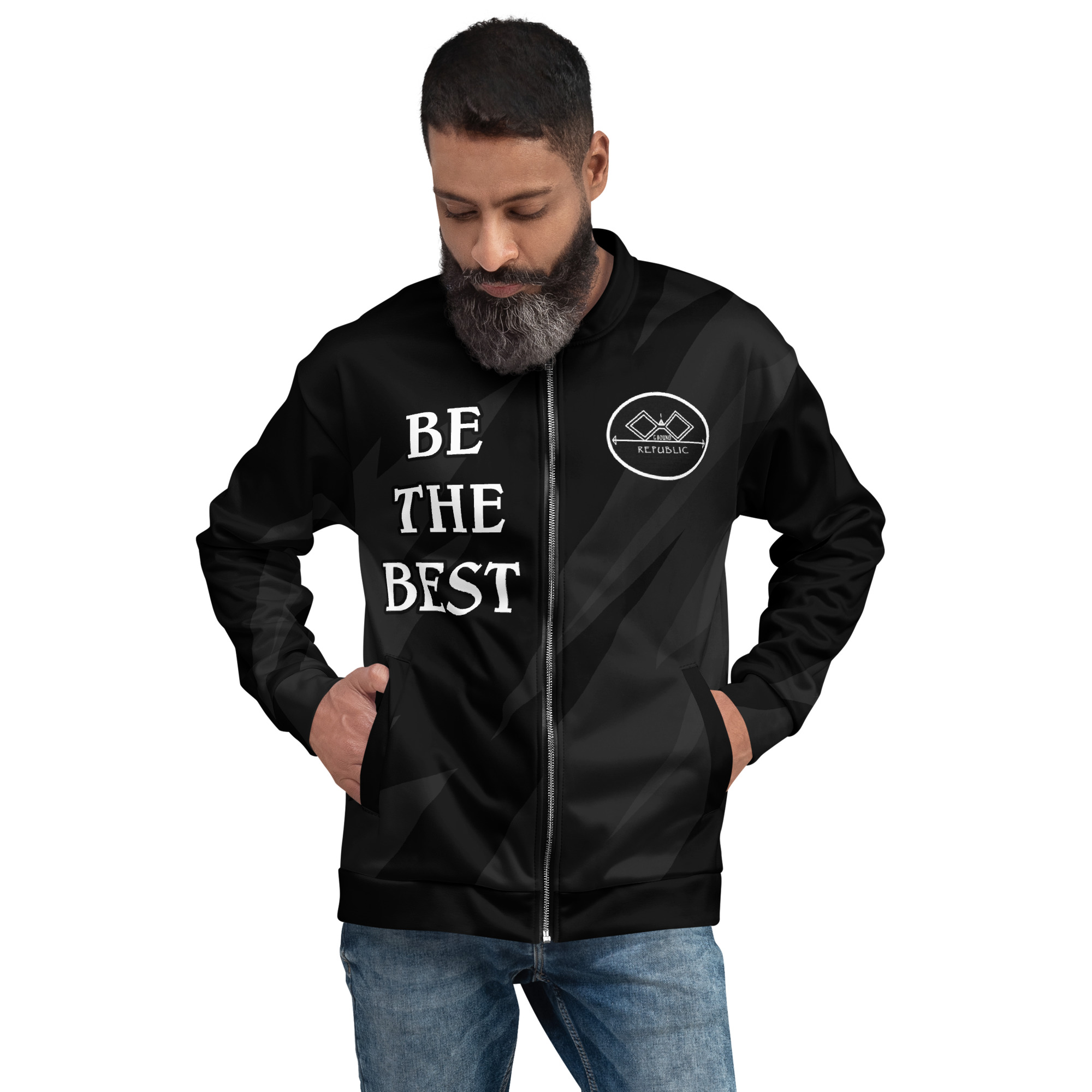 G Bound Republic Unisex Bomber Jacket - Image 8