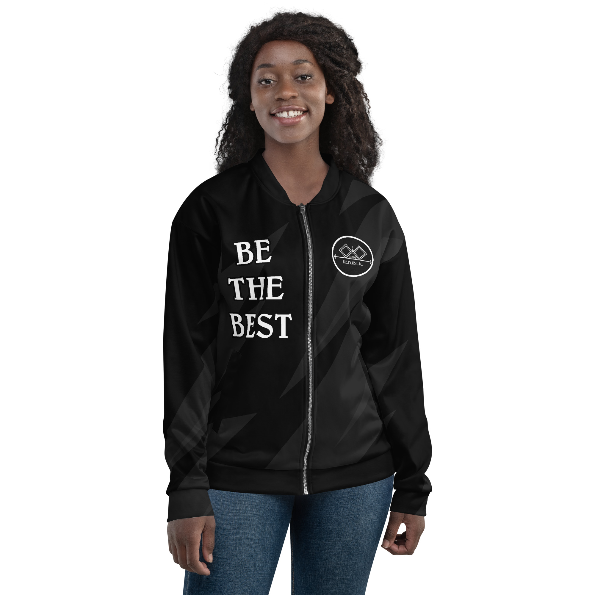 G Bound Republic Unisex Bomber Jacket - Image 10