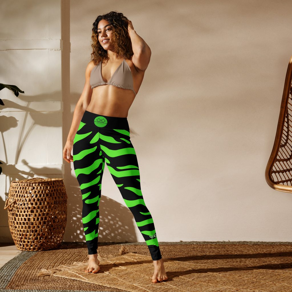 G Bound Republic Green Yoga Leggings