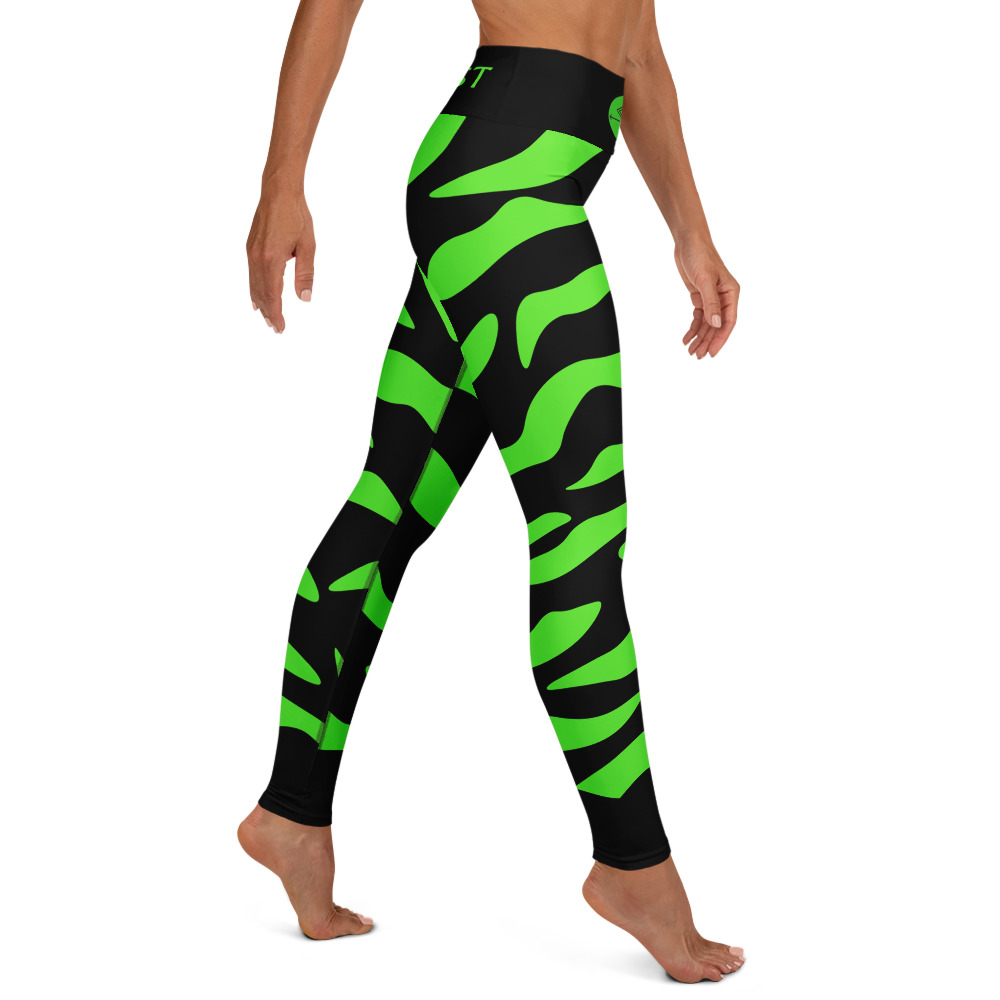 G Bound Republic Green Yoga Leggings - Image 3