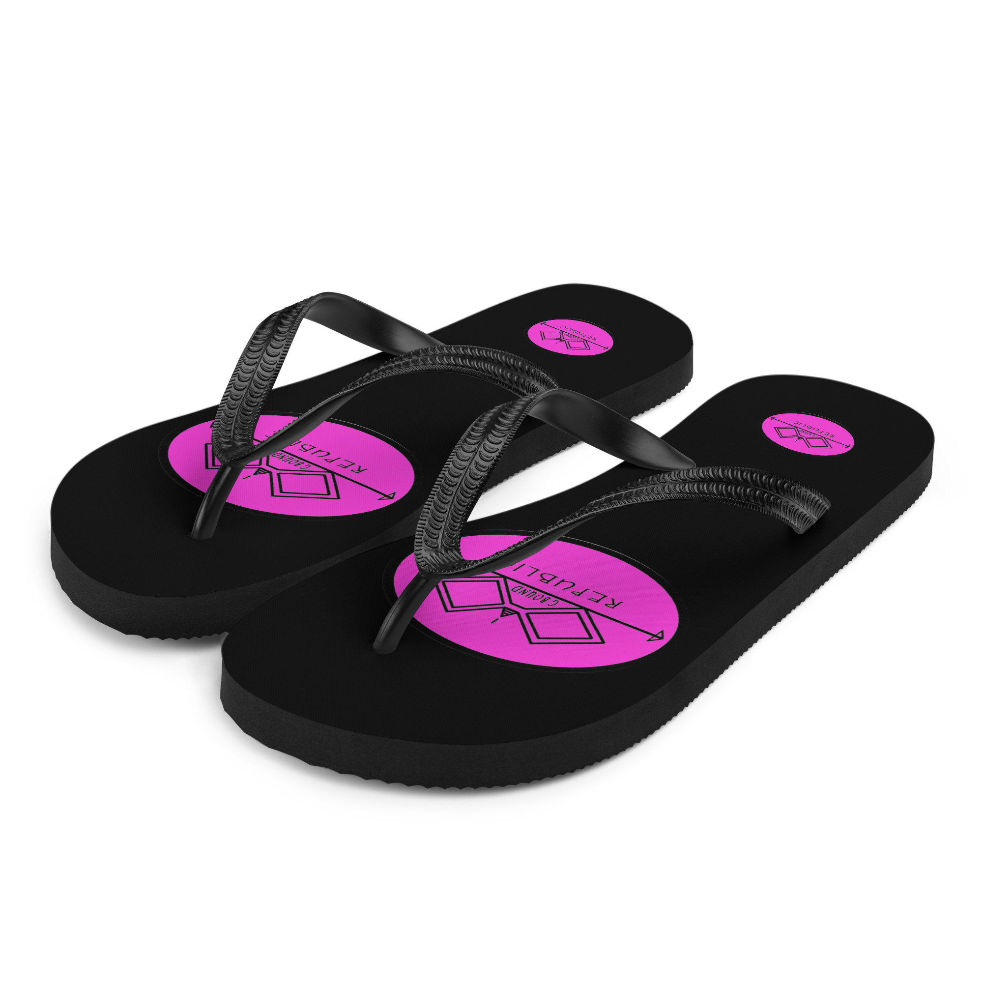 G Bound Republic Pink Flip-Flops - Image 2
