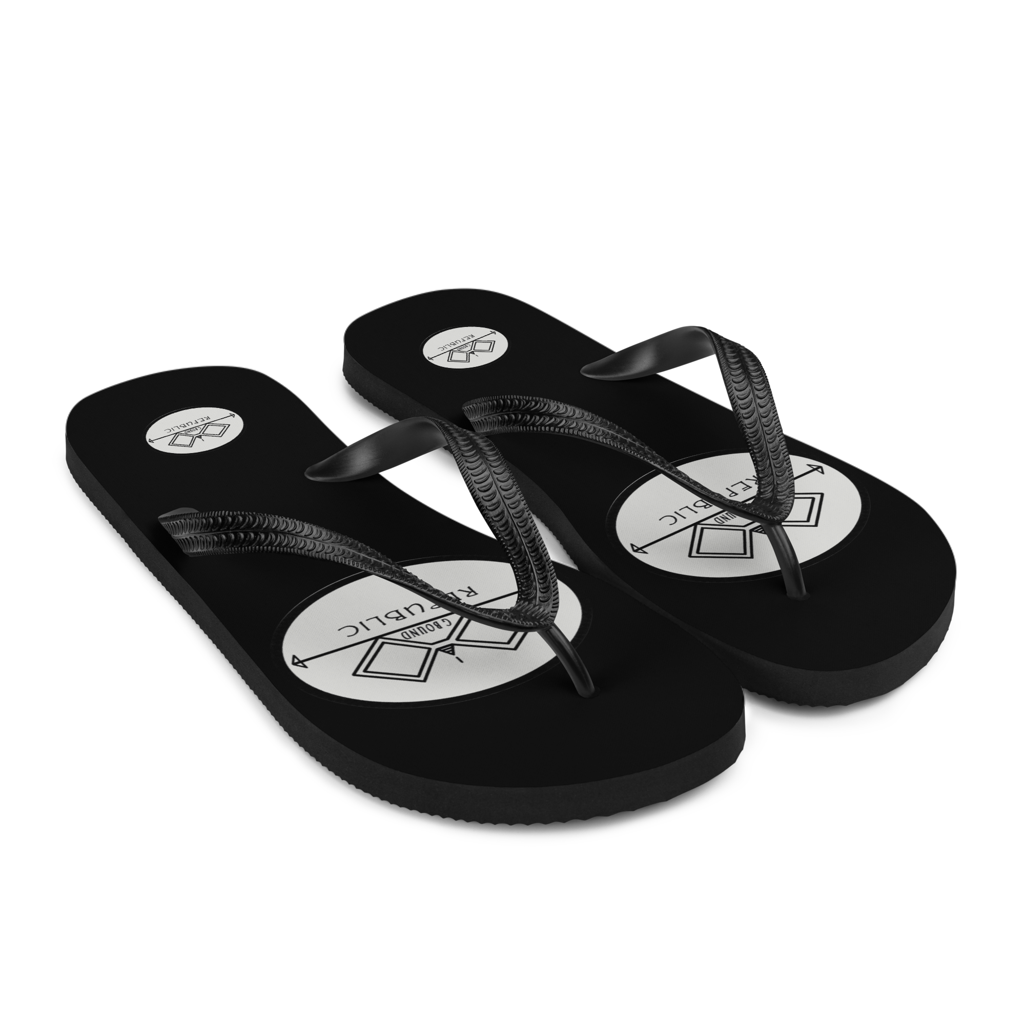 G Bound Republic Silver Flip-Flops - Image 4