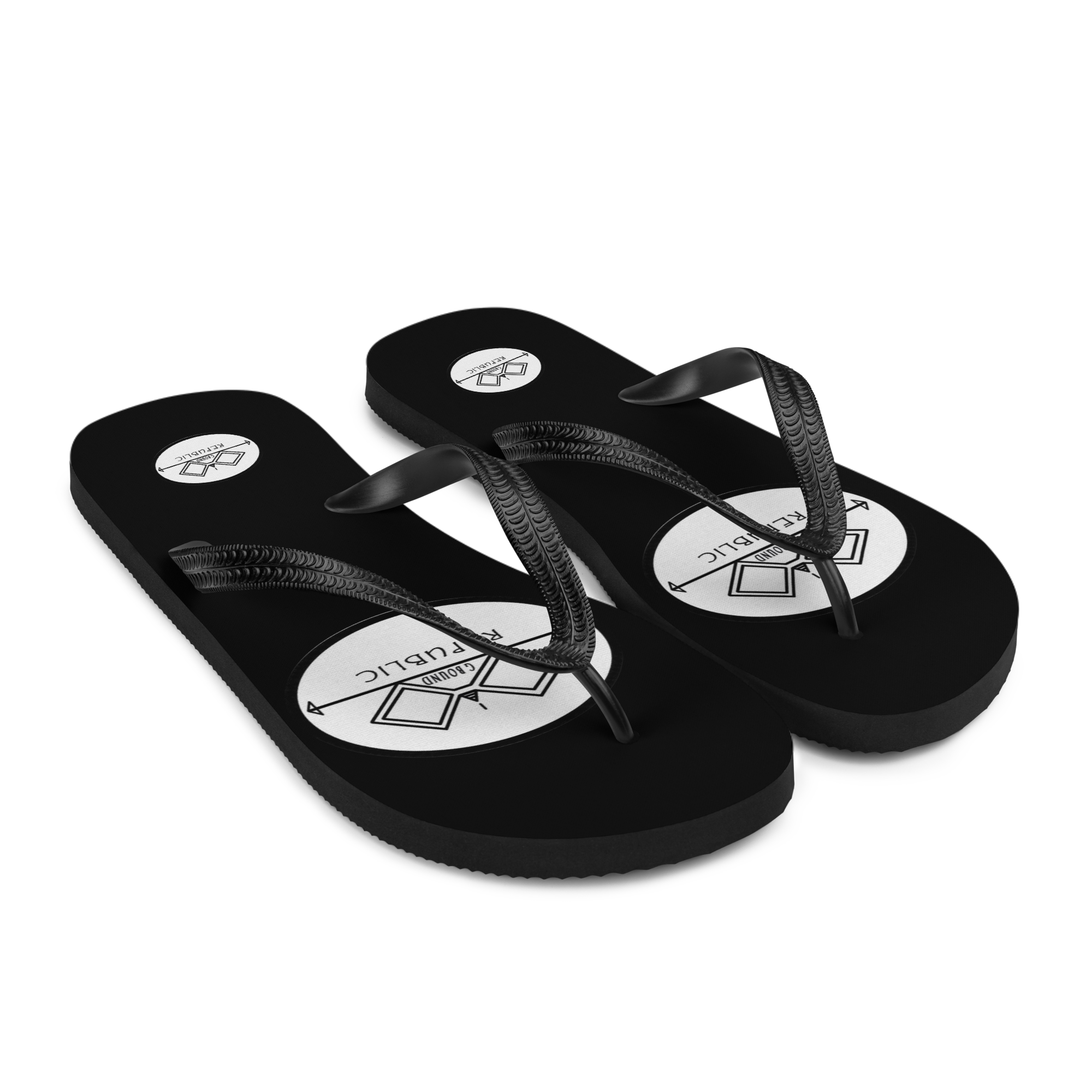 G Bound Republic White Flip-Flops - Image 3