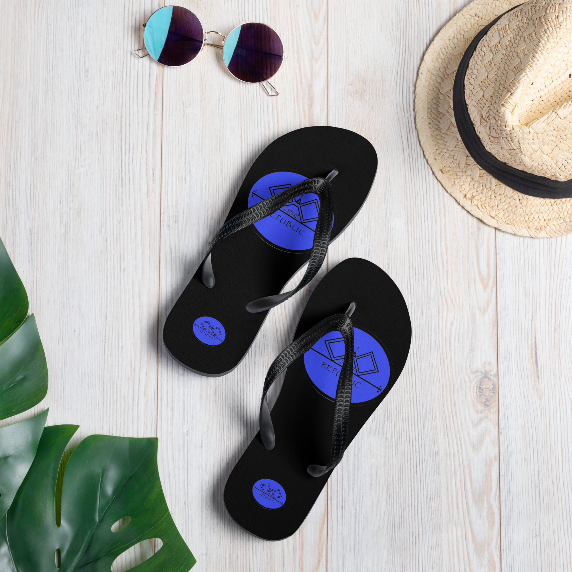G Bound Republic Blue Flip-Flops