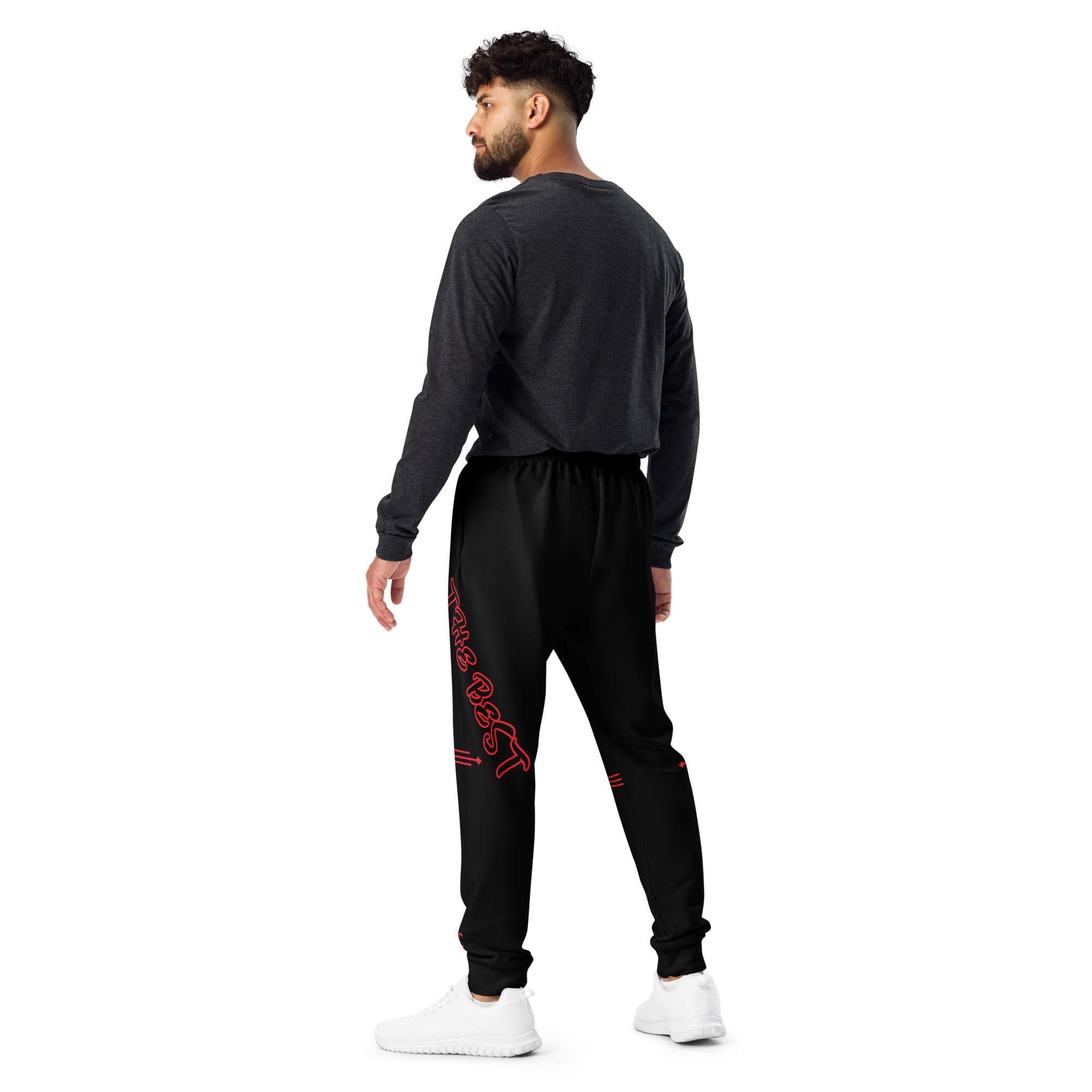G Bound Republic Red Logo Men's Joggers - Image 2