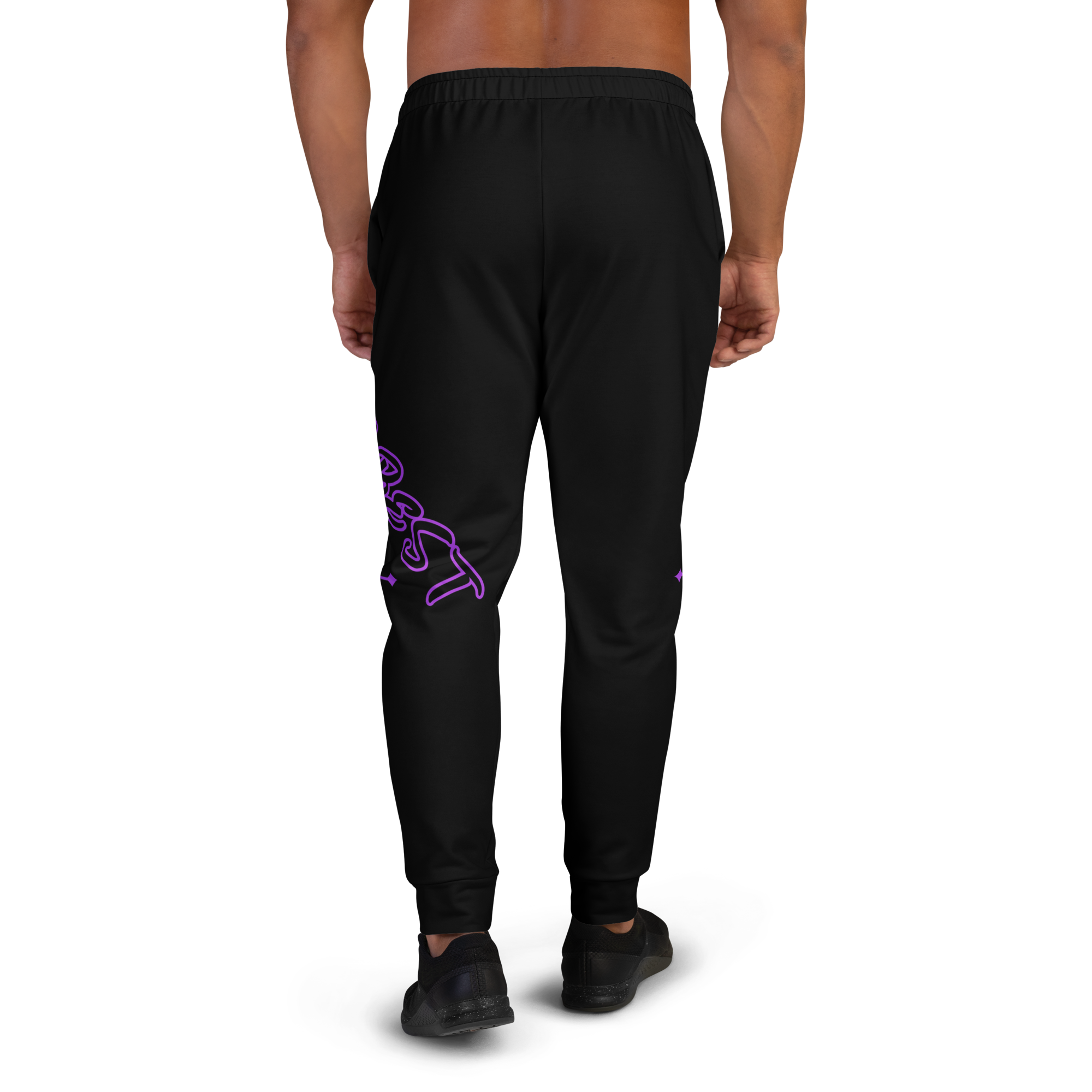 G Bound Republic Purple Logo Men's Joggers - Image 7
