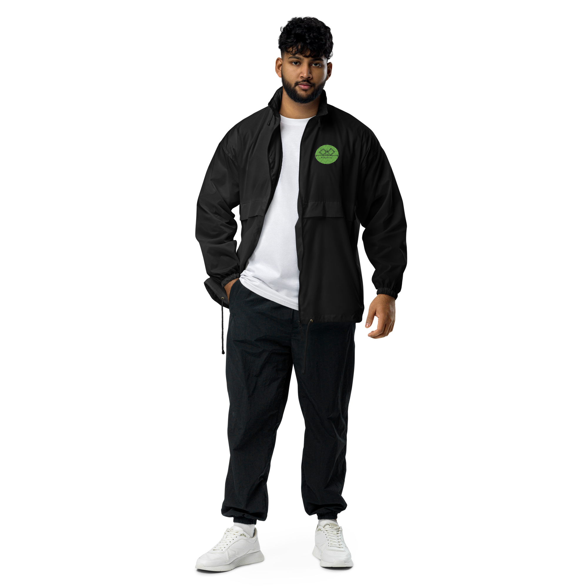 G Bound Republic Green Unisex Windbreaker