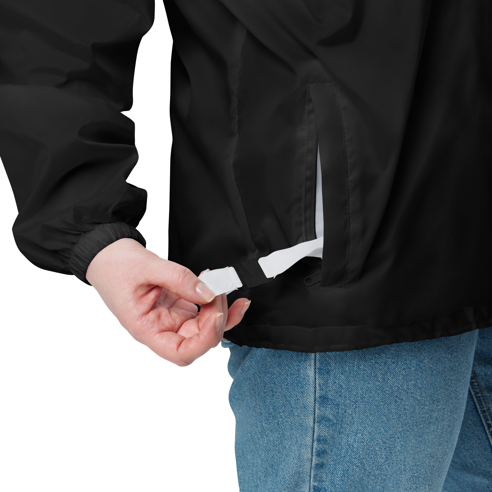 G Bound Republic Orange Unisex Windbreaker - Image 5