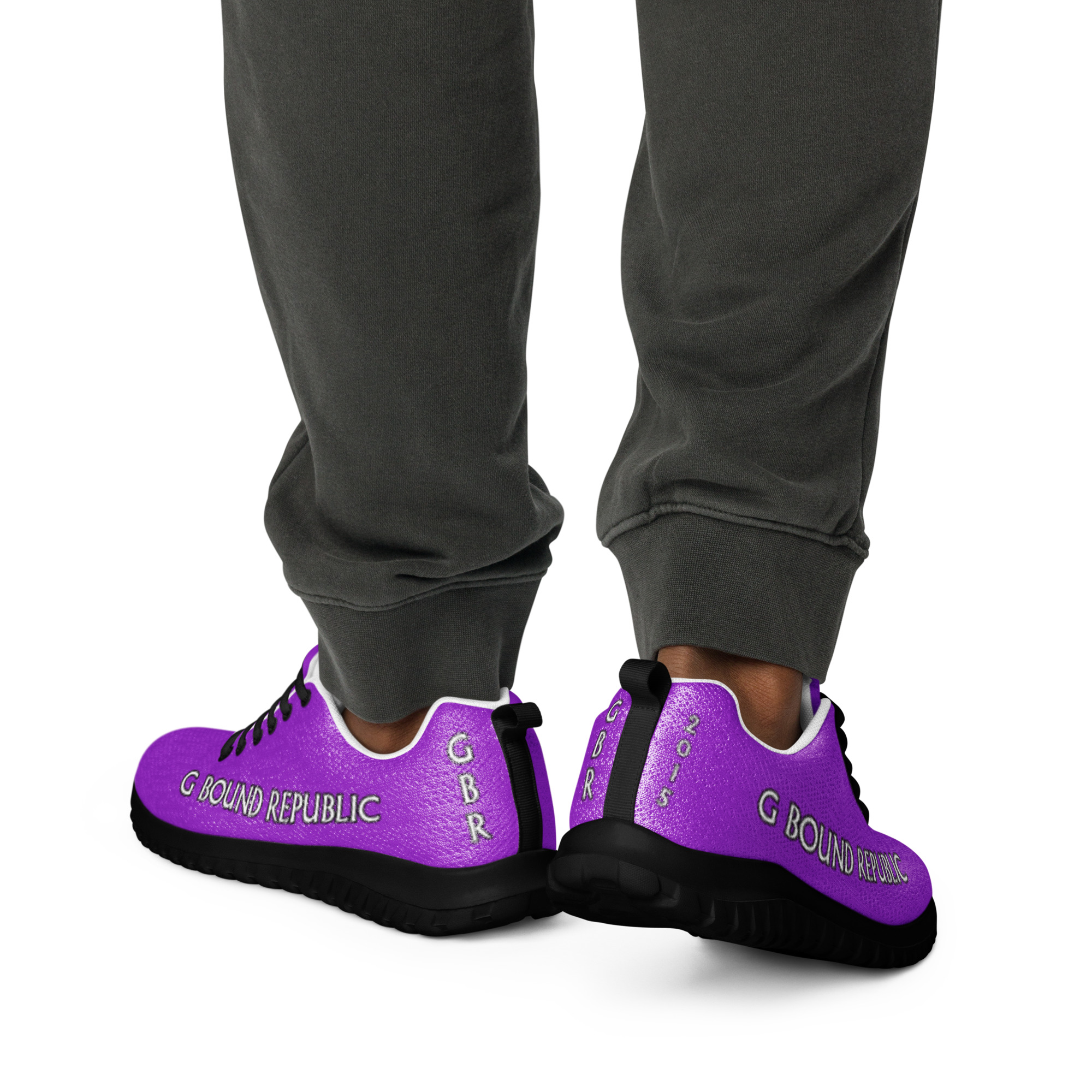 G Bound Republic Men’s Purple athletic shoes - Image 3