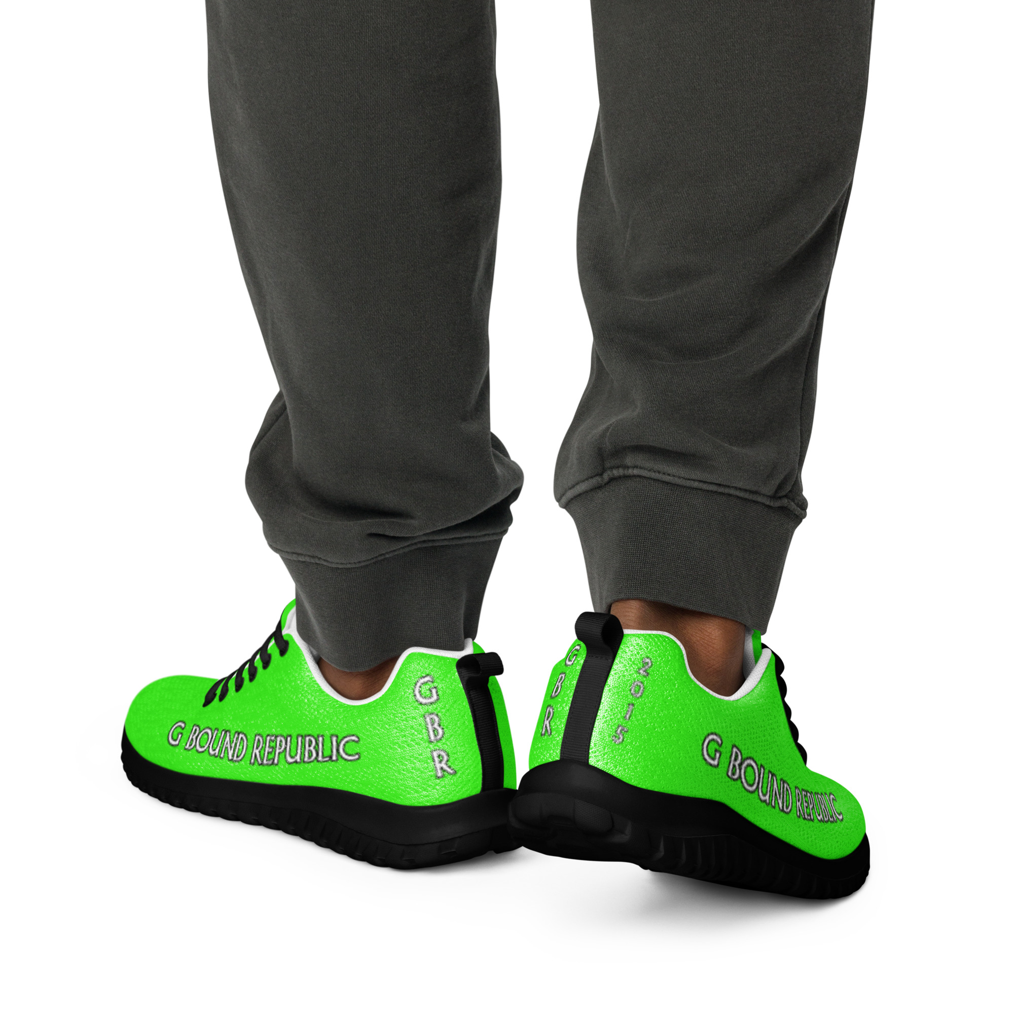 G Bound Republic Men’s Green athletic shoes - Image 2
