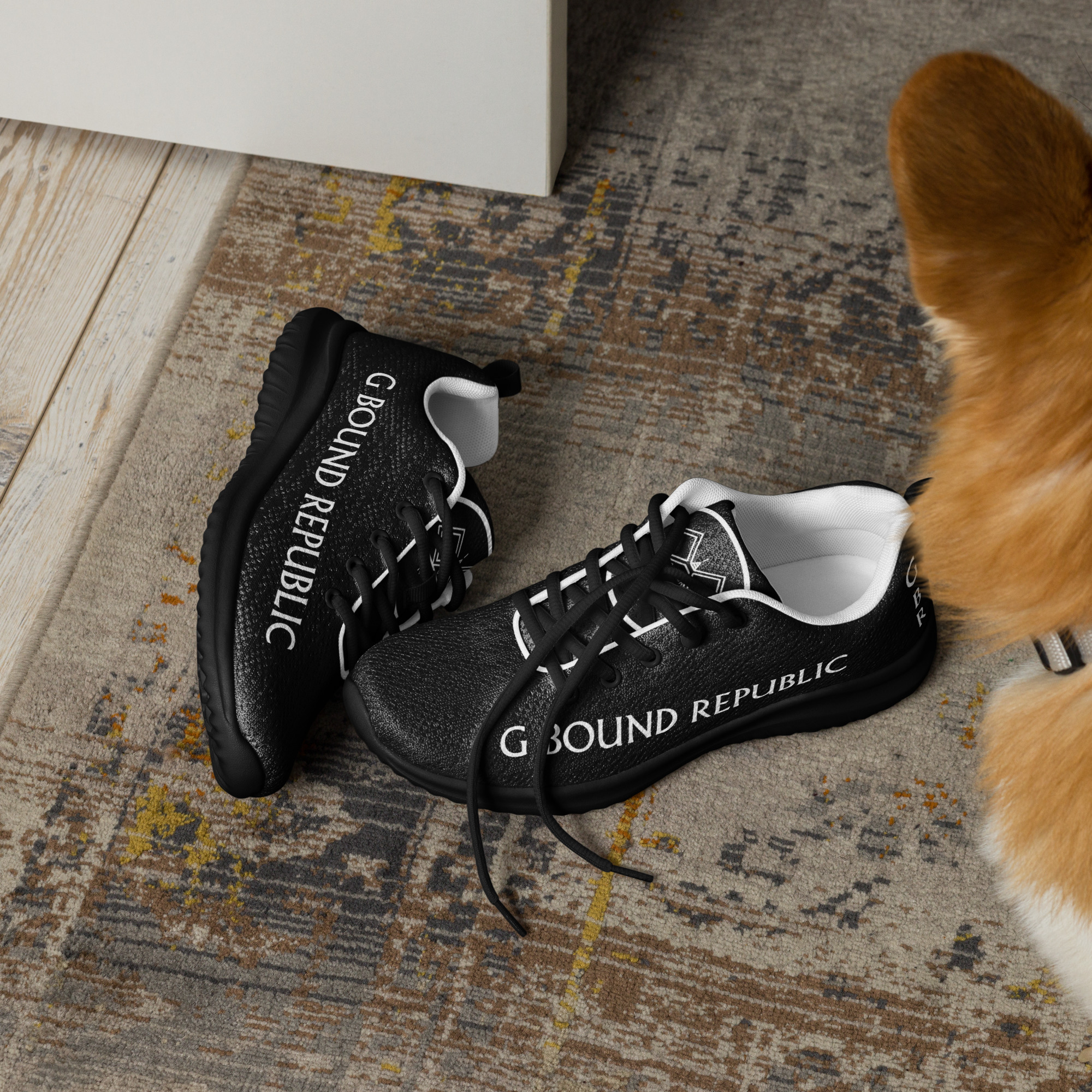 G Bound Republic Men’s Black athletic shoes