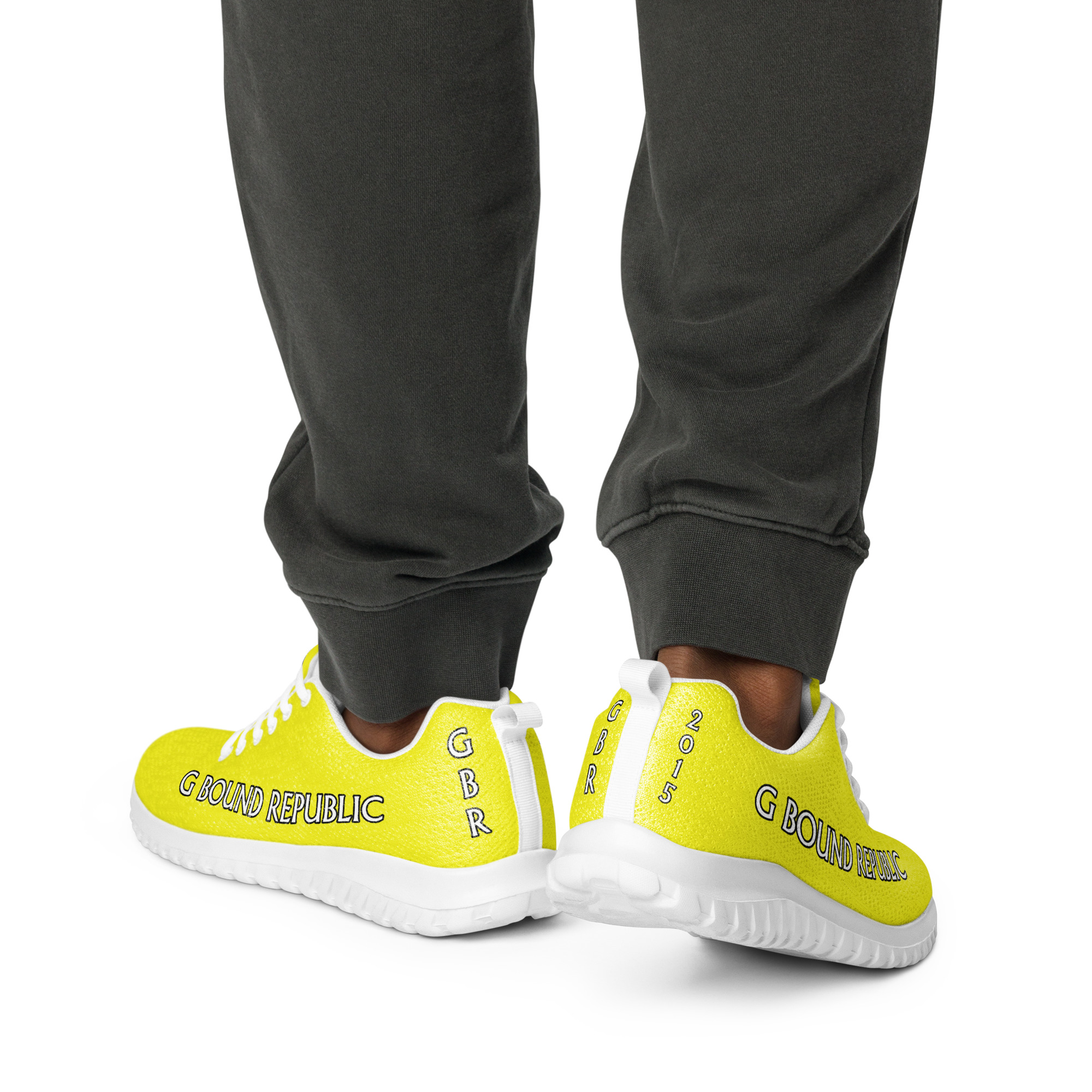G Bound Republic Men’s Yellow athletic shoes - Image 9