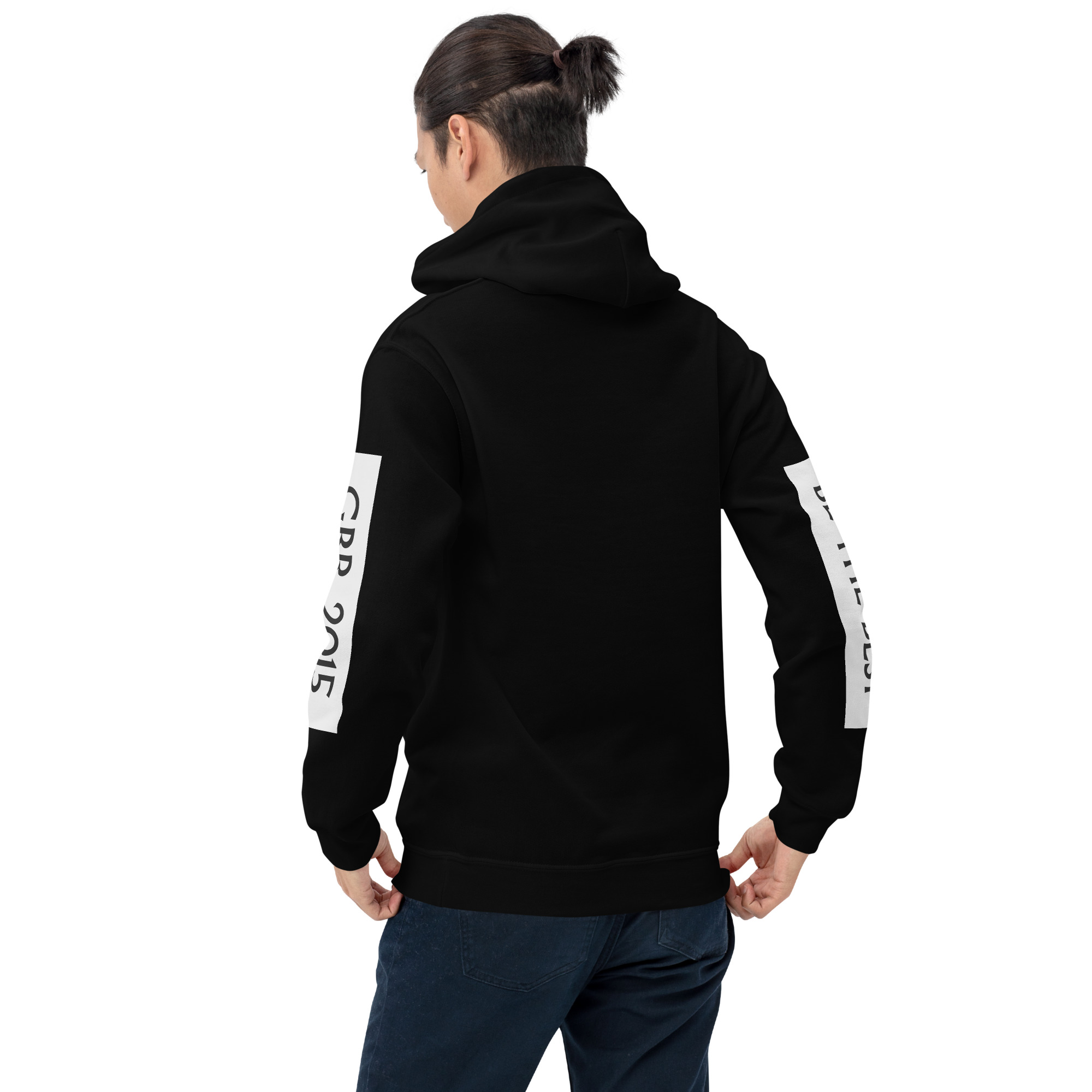 G Bound Republic Silver Logo Unisex Hoodie - Image 7