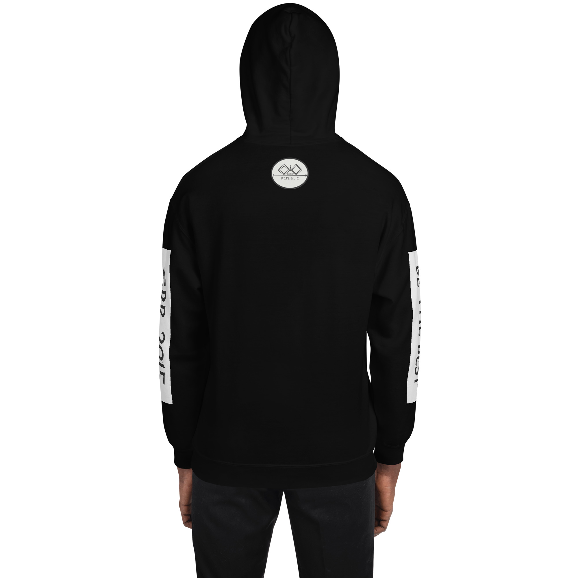 G Bound Republic Silver Logo Unisex Hoodie - Image 21