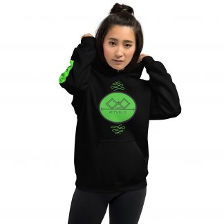 G Bound Republic Green Logo Unisex Hoodie