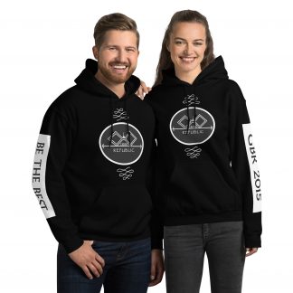 G Bound Republic Black Logo Unisex Hoodie
