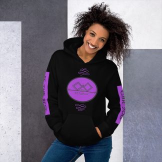 G Bound Republic Purple Logo Unisex Hoodie