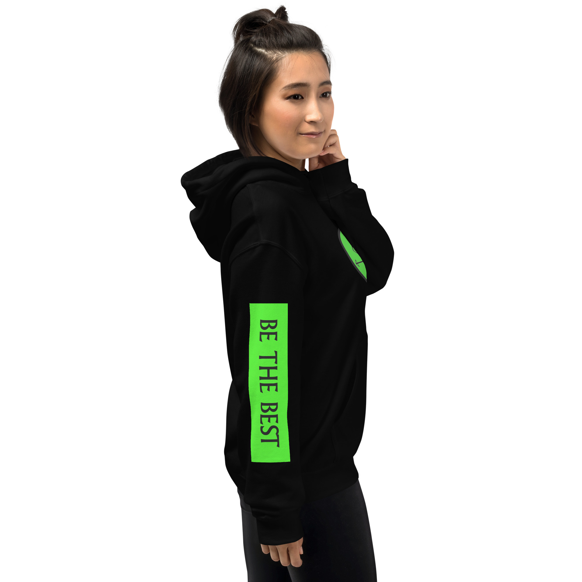 G Bound Republic Green Logo Unisex Hoodie - Image 21