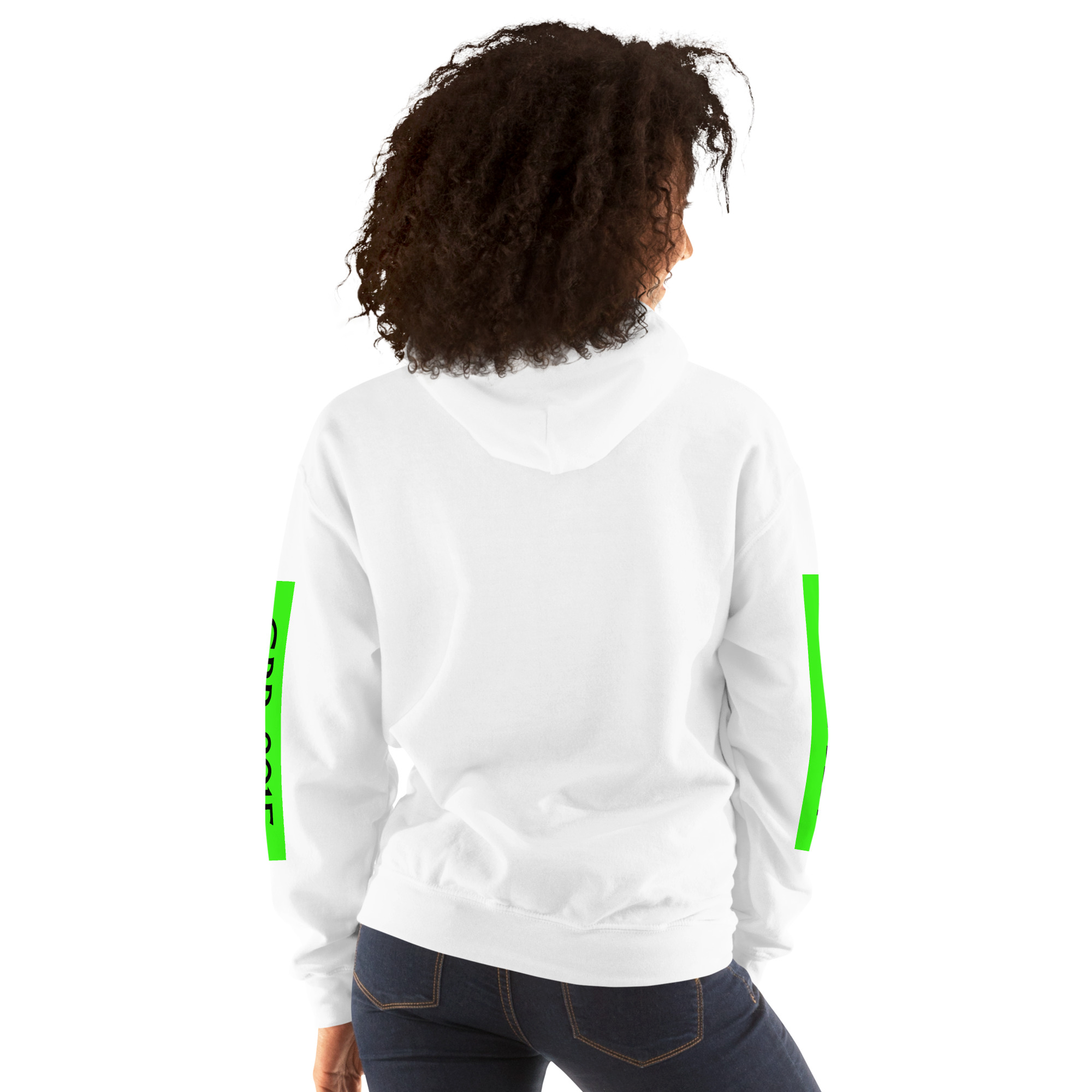 G Bound Republic Green Logo Unisex Hoodie - Image 12