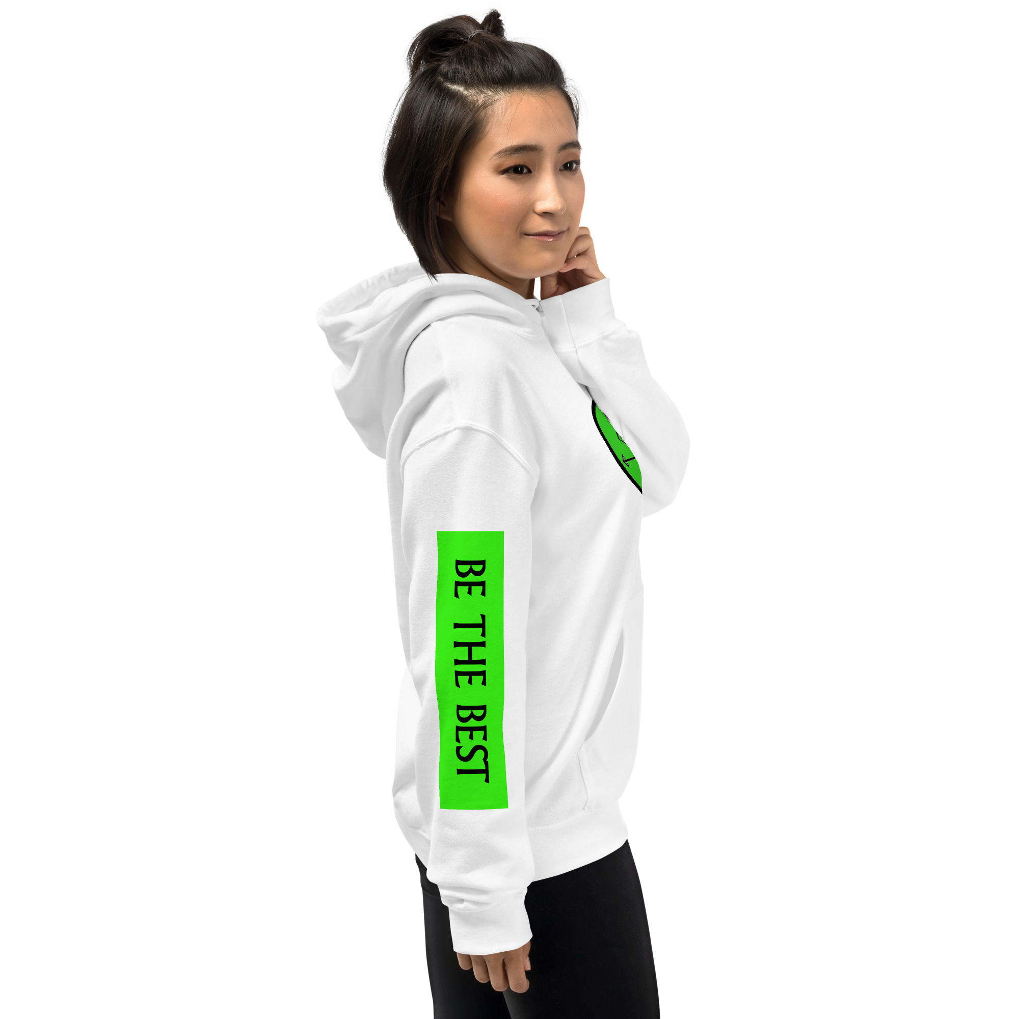 G Bound Republic Green Logo Unisex Hoodie - Image 27