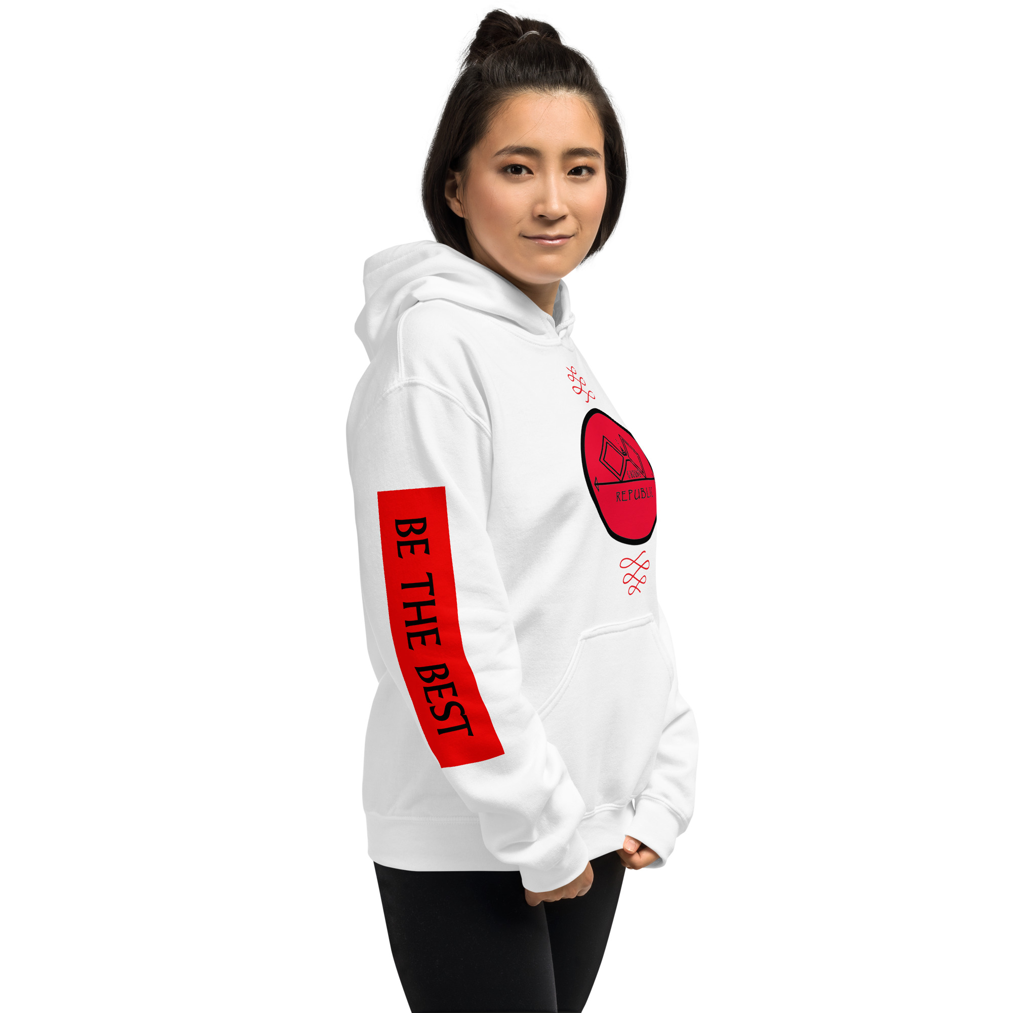 G Bound Republic Red Logo Unisex Hoodie - Image 23
