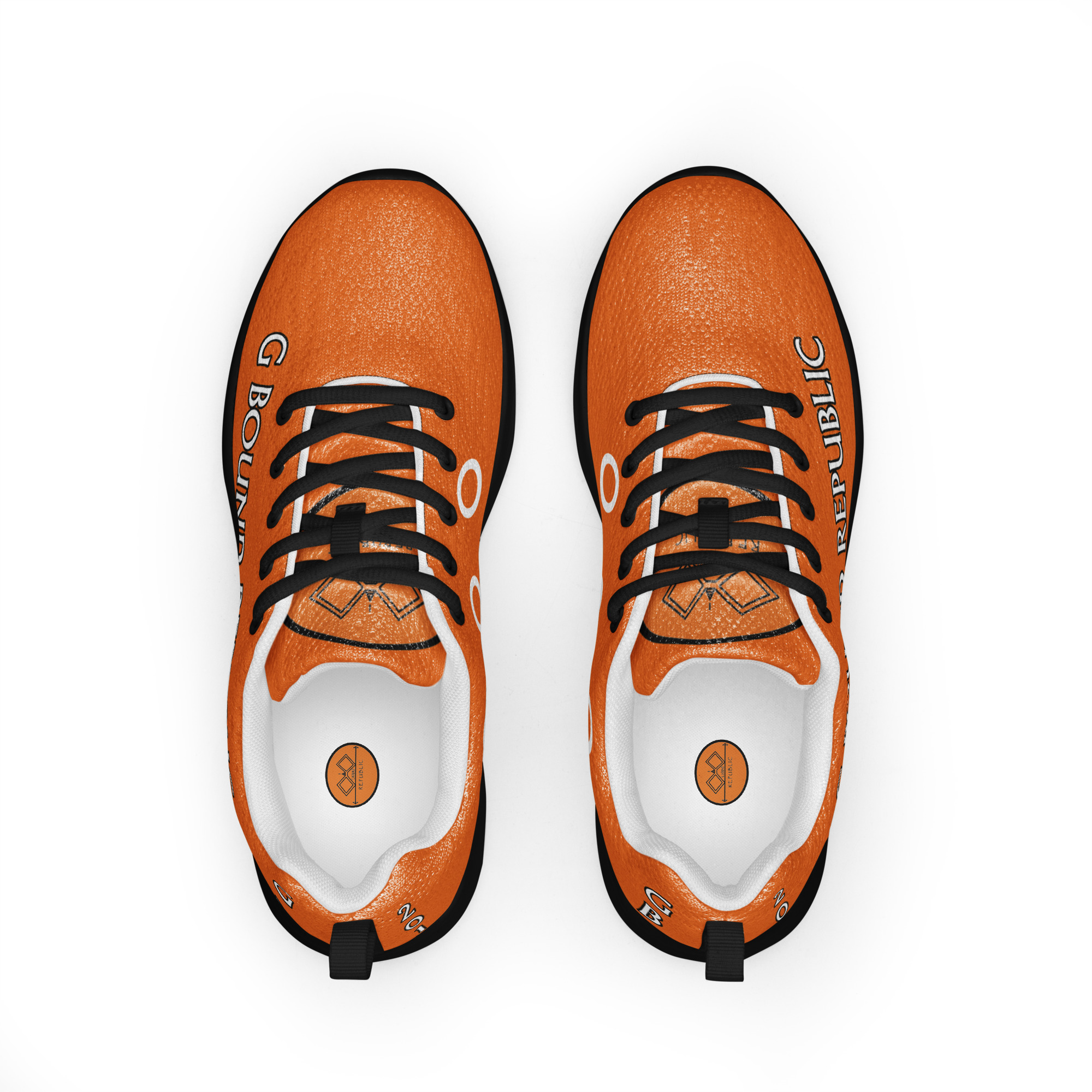 G Bound Republic Women’s Orange athletic shoes - Image 3