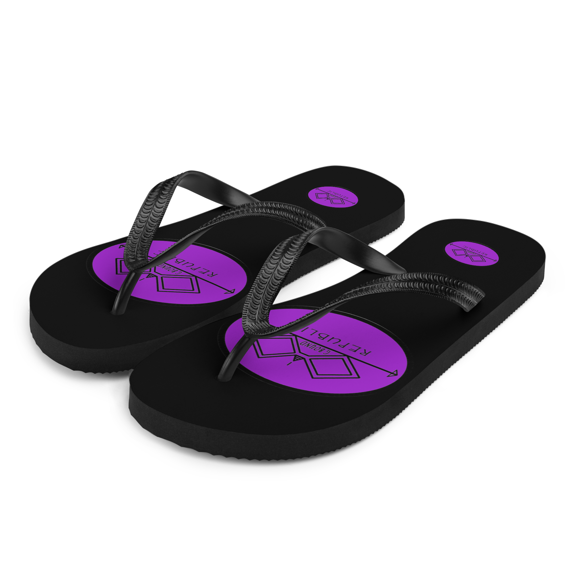 G Bound Republic Purple Flip-Flops - Image 2
