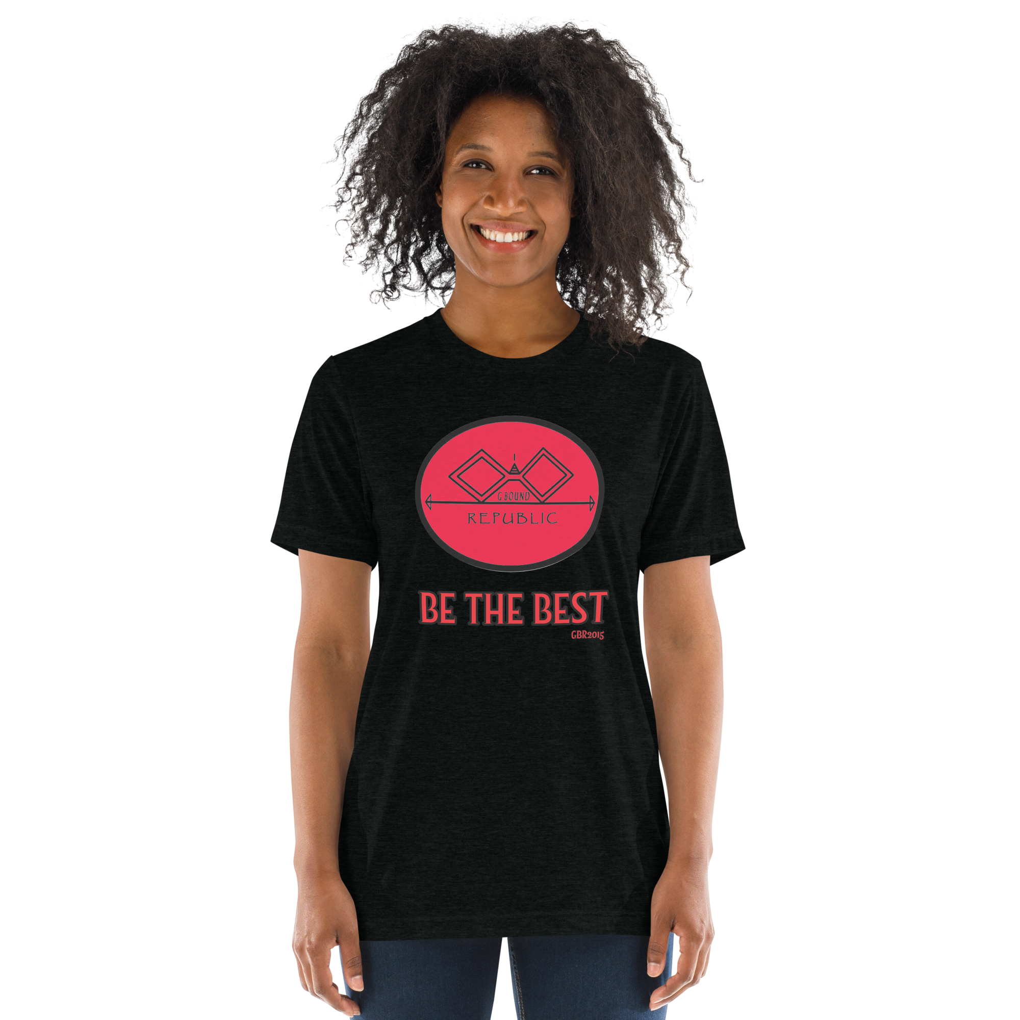 G Bound Republic Red Logo Tri-Blend T-shirt