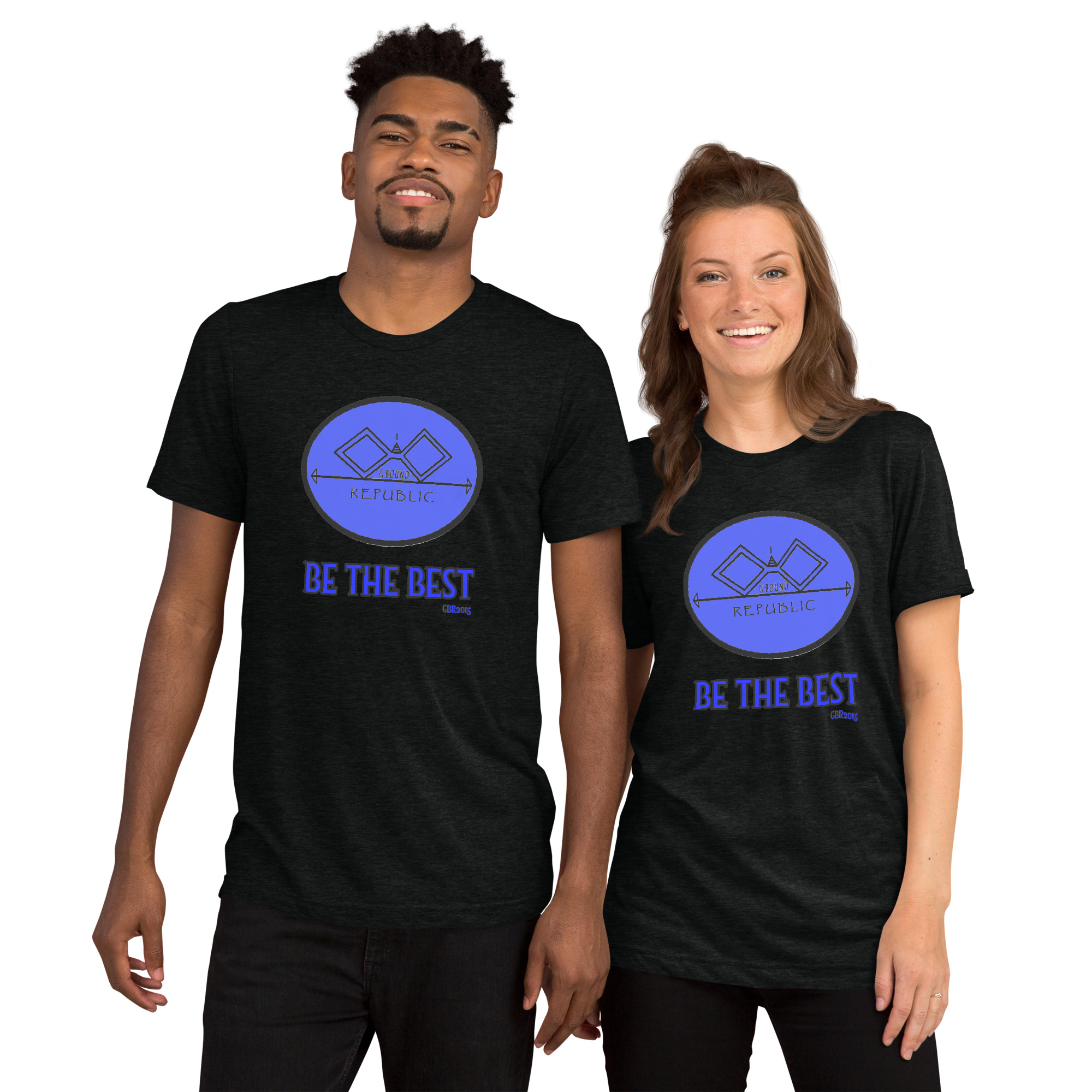 G Bound Republic Blue Logo Short sleeve t-shirt