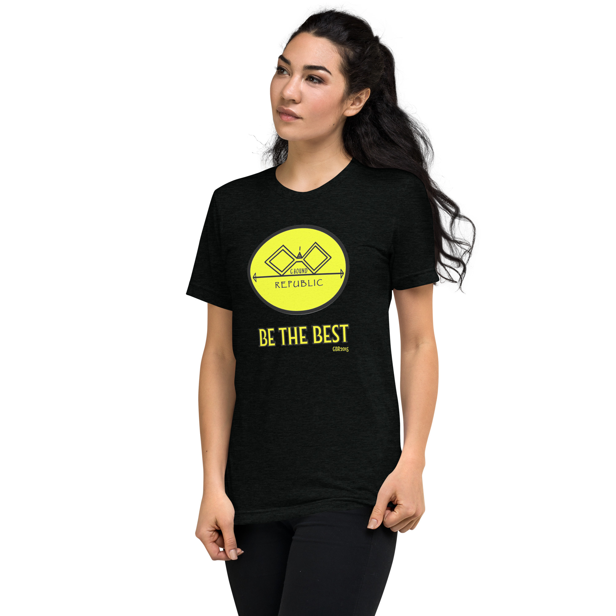 G Bound Republic Yellow Logo Short sleeve t-shirt - Image 3