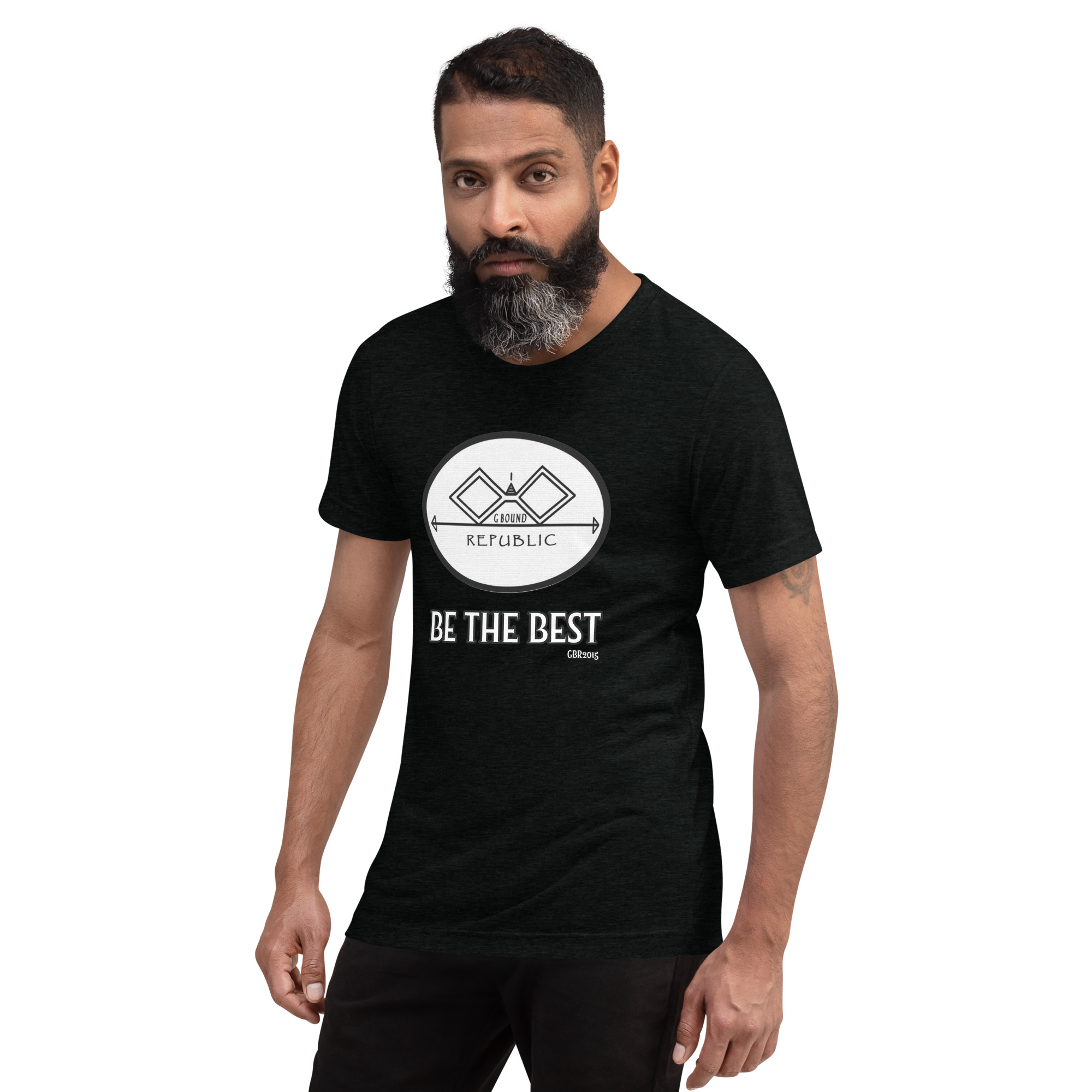 G Bound Republic White Logo Short sleeve t-shirt - Image 5
