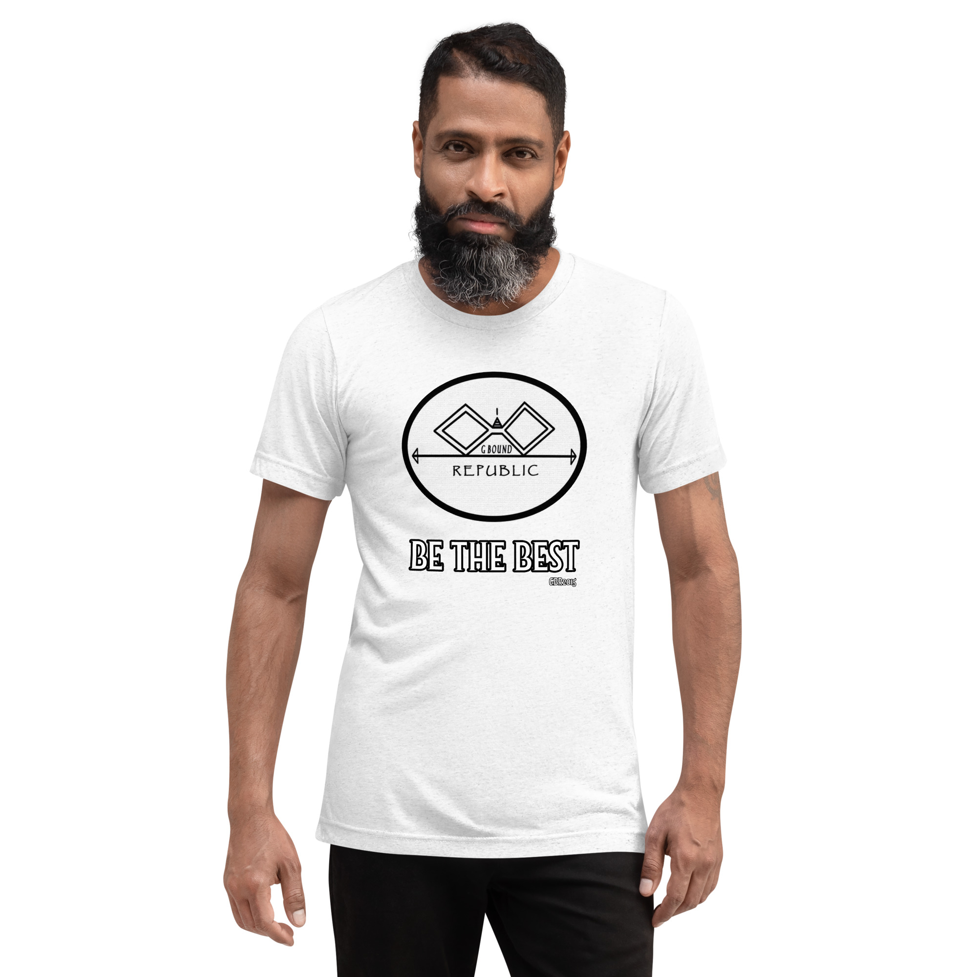 G Bound Republic White Logo Short sleeve t-shirt - Image 8