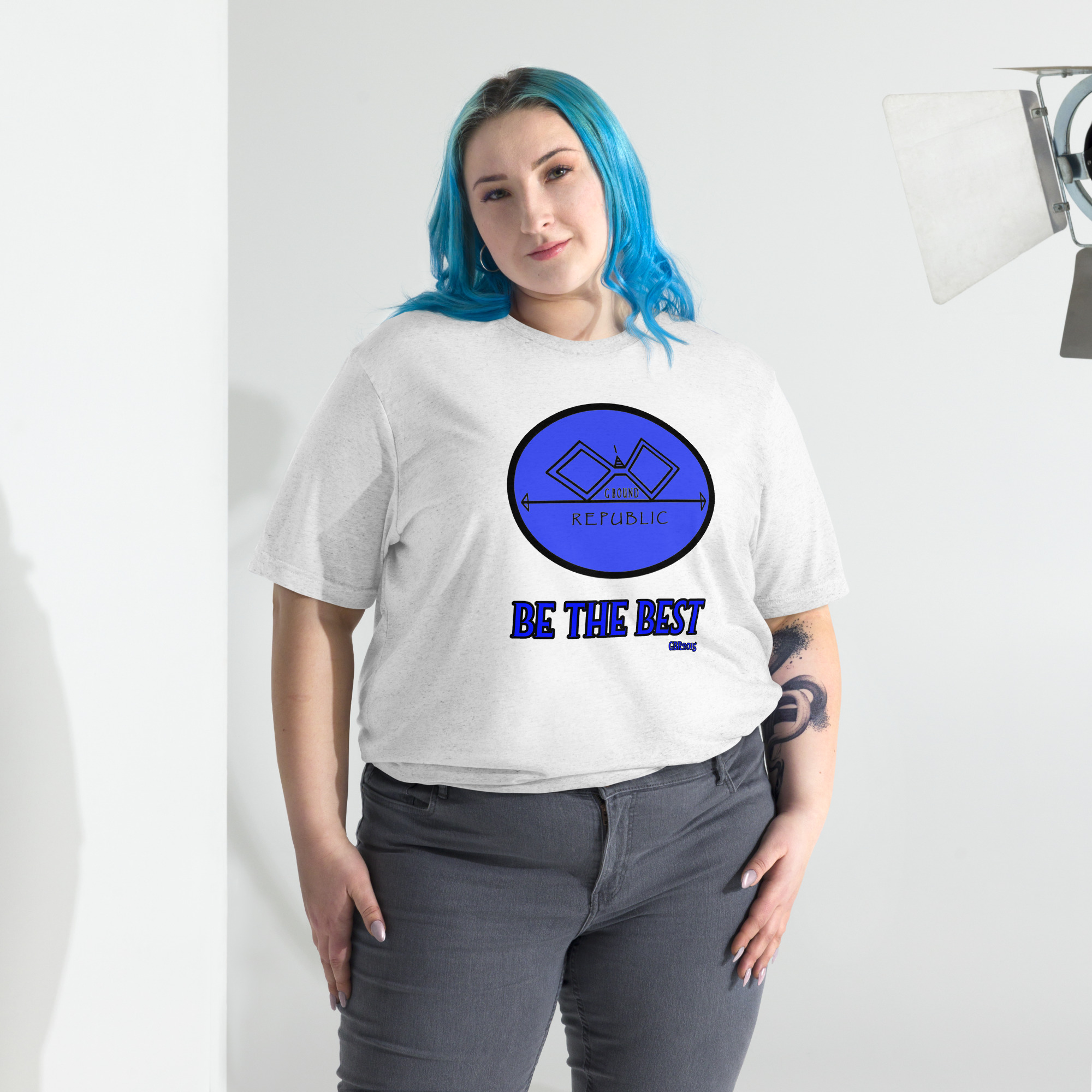 G Bound Republic Blue Logo Short sleeve t-shirt - Image 2