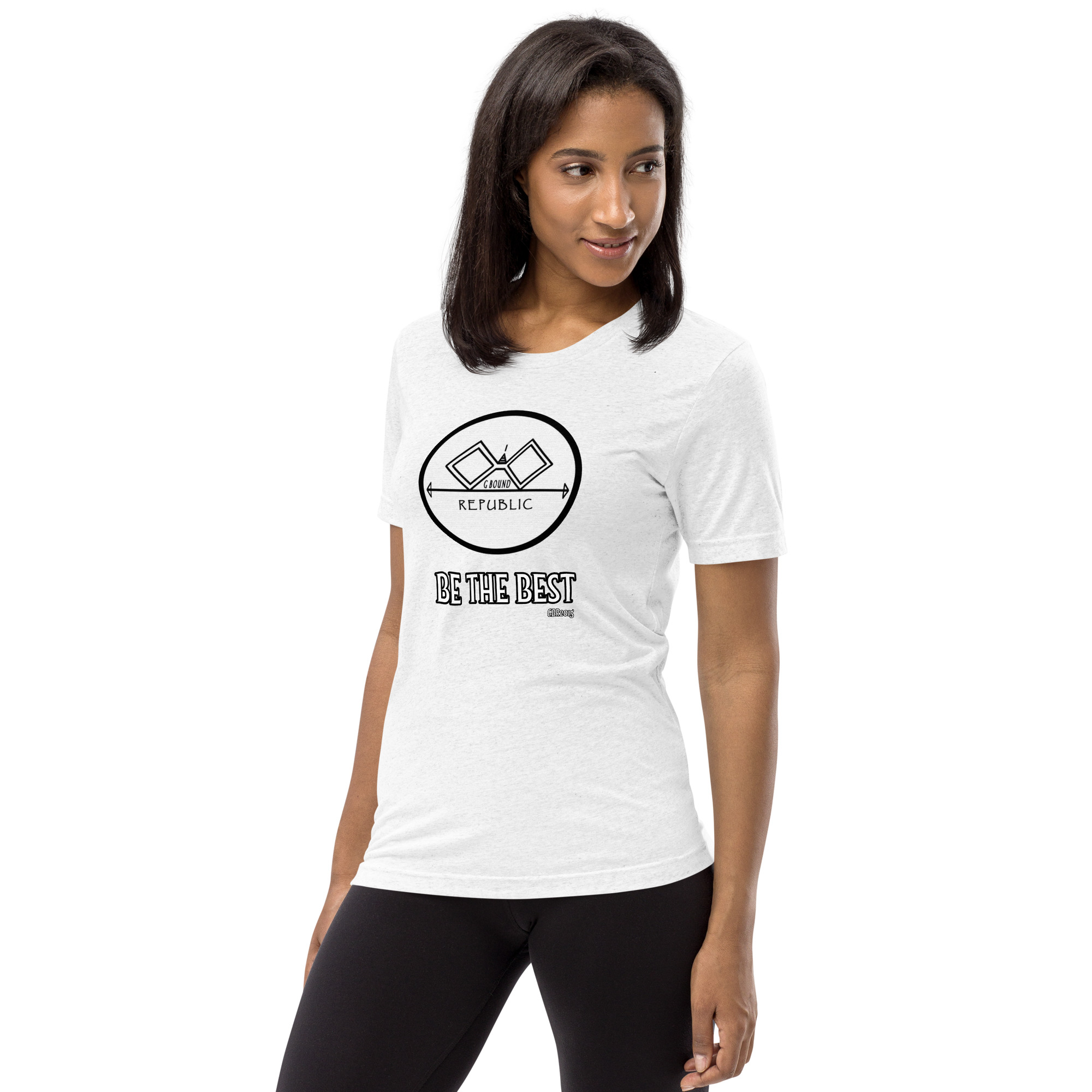 G Bound Republic White Logo Short sleeve t-shirt - Image 3